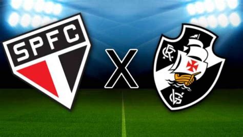 São Paulo x Vasco onde assistir horário e escalação das equipes