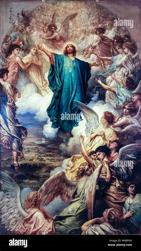 The Ascension With Images Jesus Painting Christian Paintings Lds Art ...