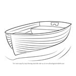 Learn How To Draw A Wooden Raft Boats And Ships Step By Step