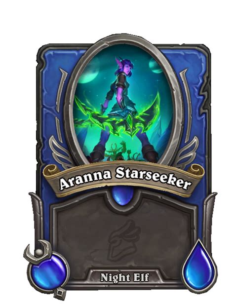 Mercenaries Aranna Starseeker New Hearthstone Wiki