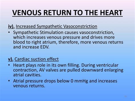 Ppt Cardiac Output And Venous Return Powerpoint Presentation Free