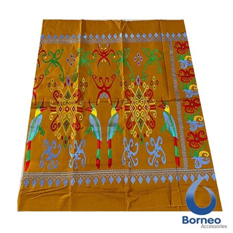 Jual Sahi Kain Tenun Etnik Tumpal Motif Dayak Kalimantan Shopee Indonesia