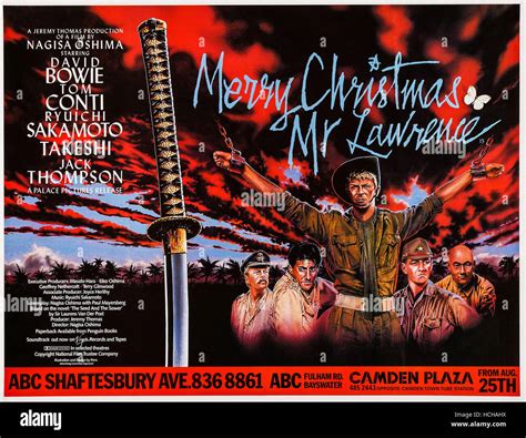 Merry Christmas Mr Lawrence British Poster Art From Left Jack