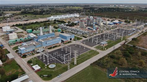 Central Térmica M Maranzana Energía Eléctrica Grupo Albanesi