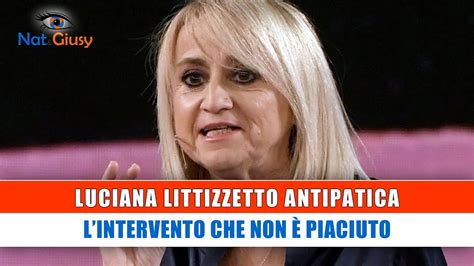 Luciana Littizzetto Antipatica L Intervento Che Non E Piaciuto Youtube