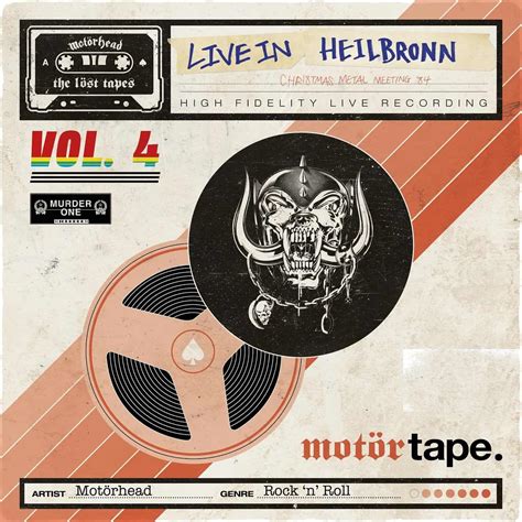 The Lost Tapes Vol 4 Live In Heilbronn The Official Motörhead Website