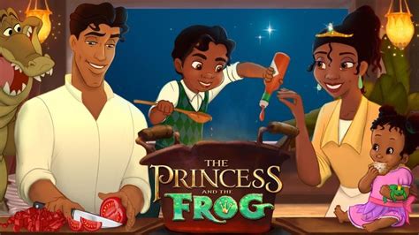 Princess And The Frog Tiana Has A Son And Daughter And They Cook