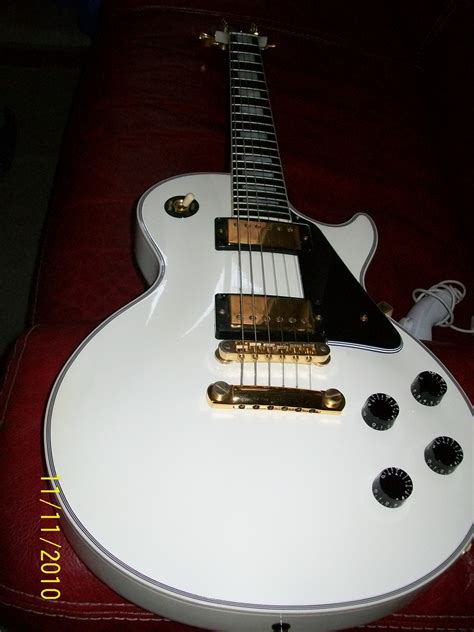 Gibson Les Paul Custom - Alpine White image (#517111) - Audiofanzine