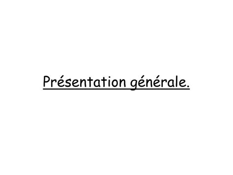 Presentation Generale Entre Le Systeme Educatif Francais Et Le