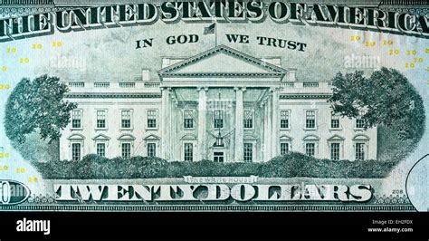 Twenty Dollar Bill Back Hi Res Stock Photography And Images Alamy