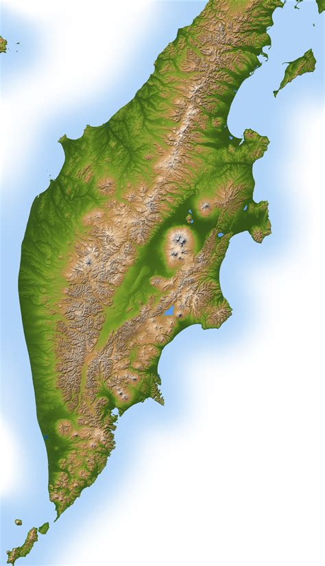 Kamchatka Peninsula Map