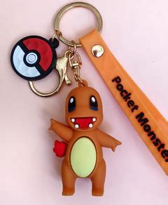 Charmander Pokémon Llavero Tienda Malepa Diseños