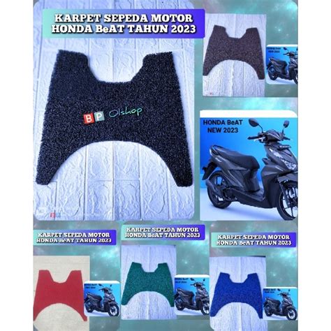 Jual Karpet Motor Serabut Bulu Honda BeAT Deluxe CBS ISS Th 2023