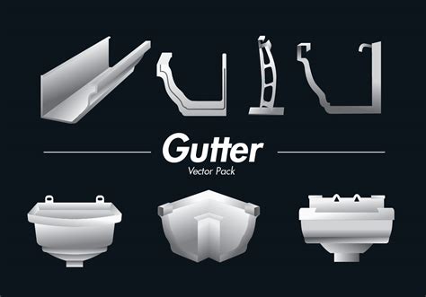 Gutter Sell Vector Pack 172608 Vector Art At Vecteezy