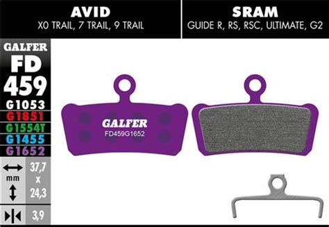 Sram Guide R Guide Rsc Guide Ultimate E Bike Compound Brake Pad