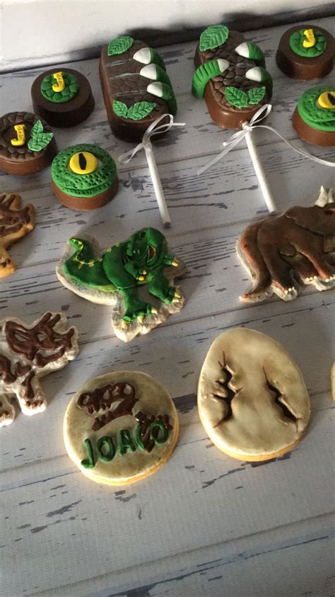 Tem Tica Dinosaurios Galletas Dinosaurios