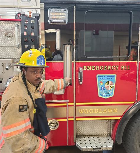 Baltimore County Fire Department On Twitter Fire Specialist Marcus Perry Of The Woodlawn Fire