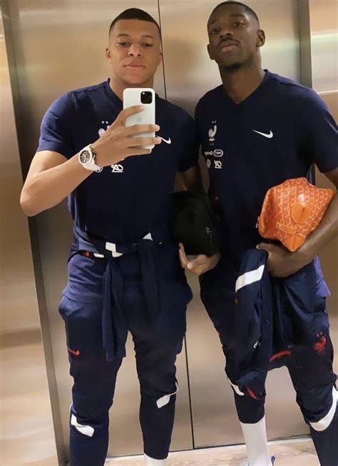 Kylian Mbappe And Ousmane Dembele Kylian Mbapp Soccer Inspiration