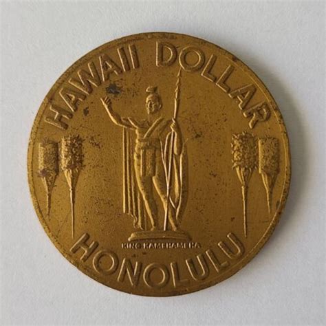 Original Honolulu Hawaii Dollar Chamber Of Commerce Coin Ebay