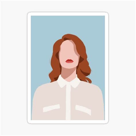 Lana Del Rey Stickers For Sale Lana Del Rey Letras De Lana Del Rey