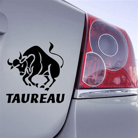 Sticker Taureau Autocollant Taureau ZoneStickers