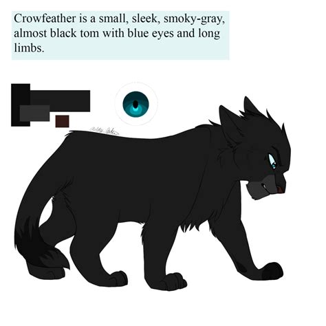 Crowfeather by PureSpiritFlower | Warrior cats art, Warrior cats books ...