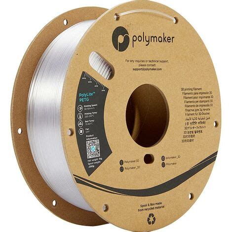 Polymaker Pb Polylite Filament Petg R Siste La Chaleur