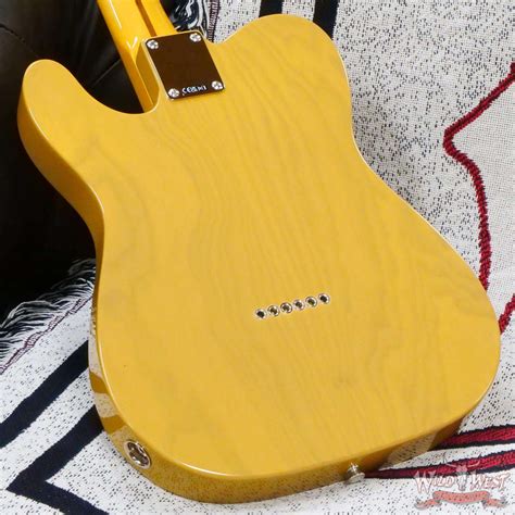 Fender American Vintage II Telecaster Ash Body Piece Maple Neck Butterscotch Blonde
