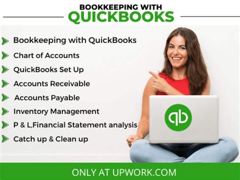 Setup Organize And Do Your Bookkeeping In Quickbooks Online Upwork