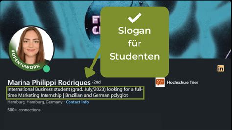 Profil Slogan Linkedin Beispiele Wie Sie Ihren Profil Slogan