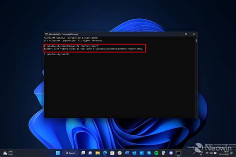 How To Get A Detailed Battery Report In Windows 11 And How To Read It