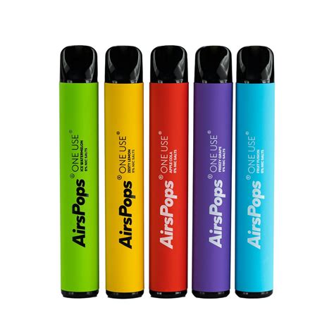 Airspops One Use 5 X Disposable Mixed Pack 3ml Shop Today Get It