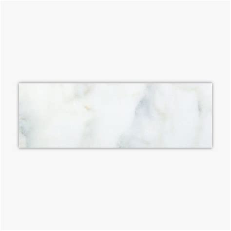 Direct Stone Source Calacatta 4 X 12 Marble Singular Subway Wall