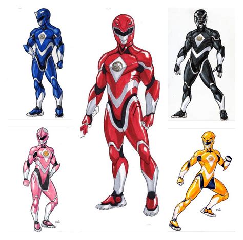 Power Rangers redesign | Power rangers, New power rangers, Power rangers art