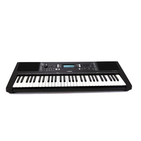 Yamaha Psr E B Rbar Keyboard Med Fj Rrlektion Svart Gear Music