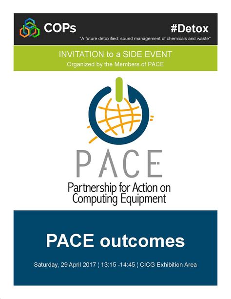 COPs Side Event Announcement PACE 29 04 2017 The Basel Rotterdam And