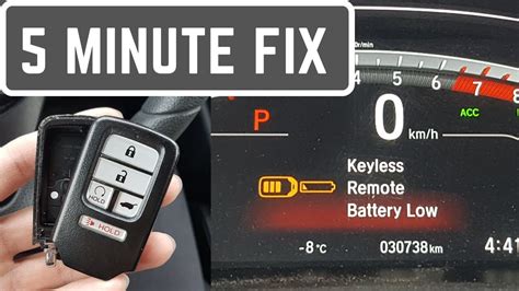 Battery Replacement For 2013 Honda Crv Remote Key Keyless Re