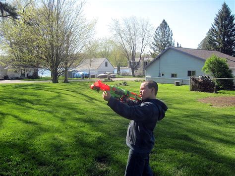 NERF VORTEX Blaster Guns Review - Springing into Summer Fun - Outnumbered 3 to 1