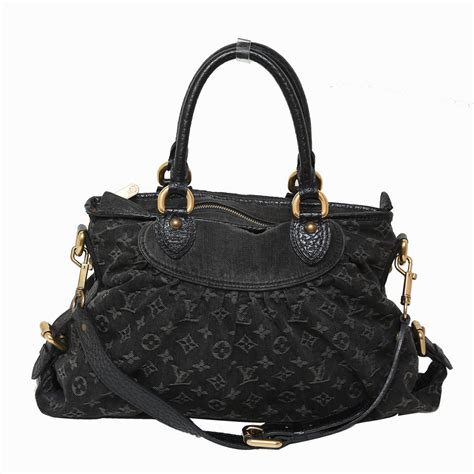 All Black Louis Vuitton Monogram Bag | Paul Smith