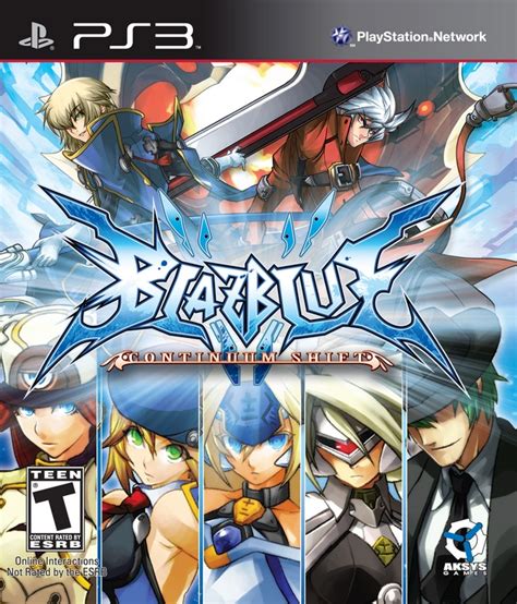 Blazblue Continuum Shift Playstation 3 Game