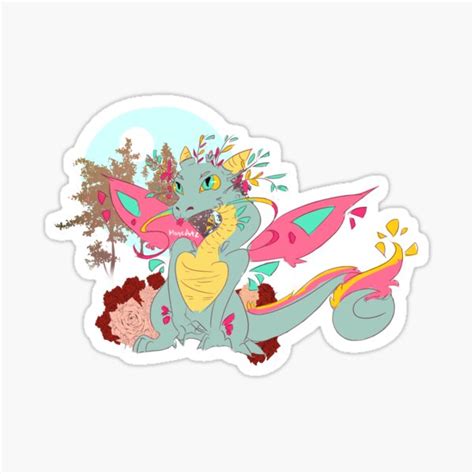 Pansexual Pride Dragon Sticker For Sale By Magescauldron Redbubble