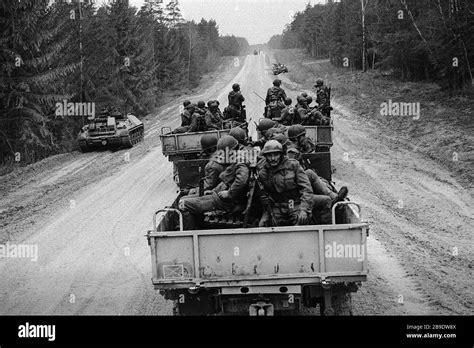 Motorized Infantry Black And White Stock Photos And Images Alamy