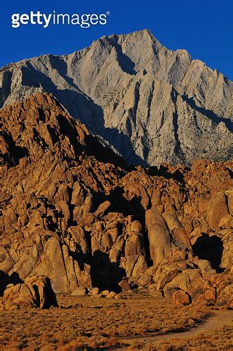 Sunrise On Lone Pine Peak And The Alabama Hills