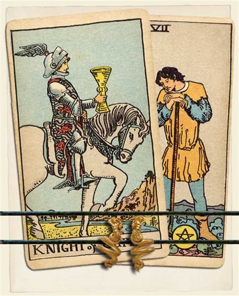 Knight Of Cups And Seven Of Pentacles Combination Reading With