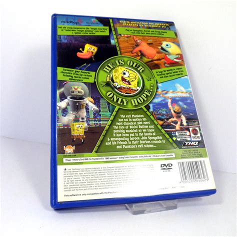 Spongebob Squarepants Battle For Bikini Bottom Sony Playstation Classicgamer Classic