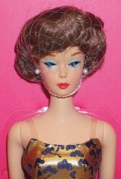 Mattel Barbie 1961 Brownette Bubble Cut Barbie Doll Reproduction Doll