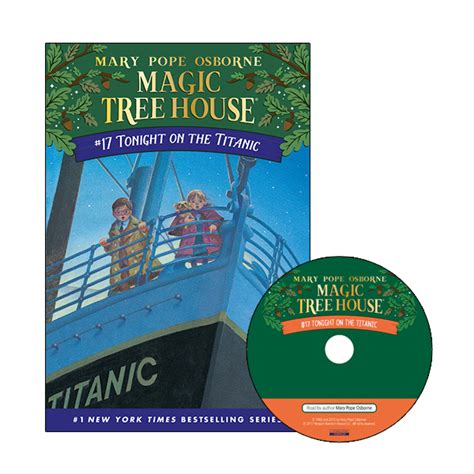 Magic Tree House 17 Tonight On The Titanic Book CD