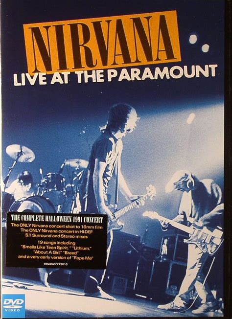 Nirvana Live At The Paramount: The Complete Halloween 1991 Concert at ...