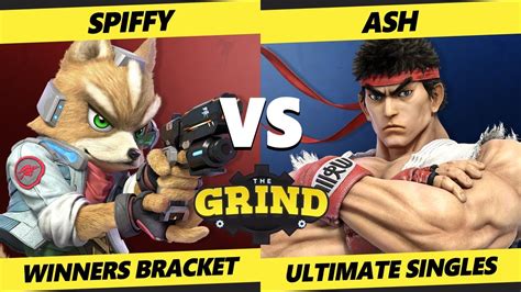 The Grind 171 Spiffy Fox Vs Ash Ryu Smash Ultimate Ssbu Youtube