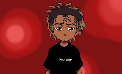 Boondocks Juice Wrld Swag Cartoon Dope Cartoon Art Cartoon Art